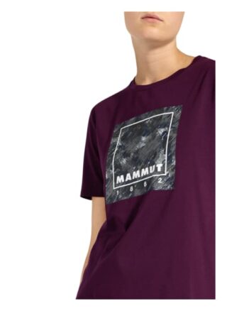 mammut Graphic T-Shirts Damen, Lila