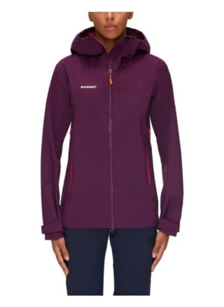 mammut Kento Regenjacken Damen, Lila
