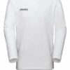 mammut Longsleeve Herren, Weiß