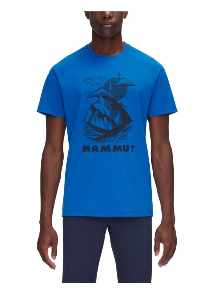 mammut Mountain T-Shirt Herren, Blau