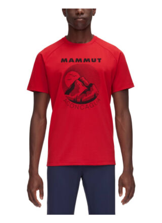 mammut Mountain T-Shirt Herren, Rot
