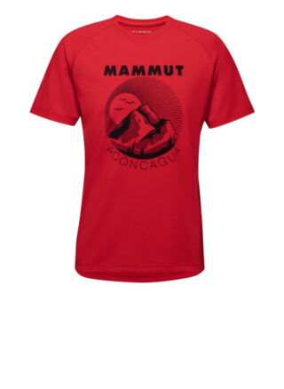 mammut Mountain T-Shirt Herren, Rot