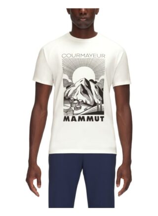 mammut Mountain T-Shirt Herren, Weiß