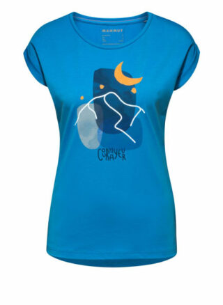 mammut Mountain T-Shirts Damen, Blau