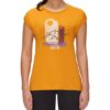 mammut Mountain T-Shirts Damen, Gelb