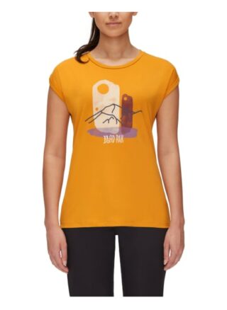 mammut Mountain T-Shirts Damen, Gelb