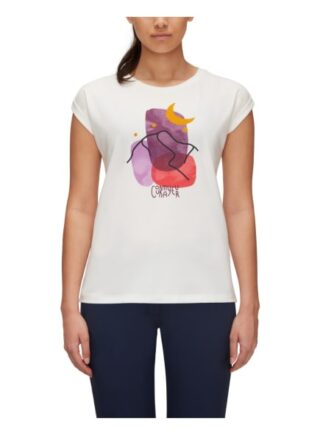 mammut Mountain T-Shirts Damen, Weiß
