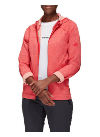 mammut Nair Hoodie Damen, Rot