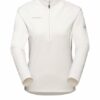 mammut Pullover Snow Half Zip Pull Sweatshirt Damen, Weiß