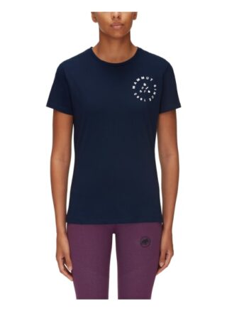mammut Seile T-Shirts Damen, Blau