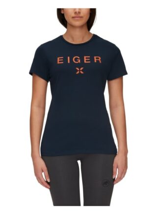 mammut Seile T-Shirts Damen, Blau
