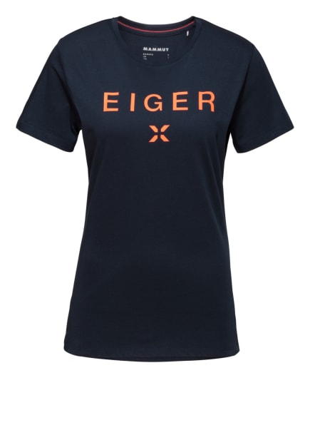 mammut Seile T-Shirts Damen, Blau mammut Seile T-Shirts Damen, Blau