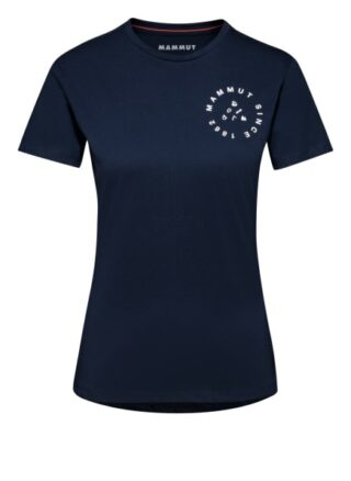mammut Seile T-Shirts Damen, Blau