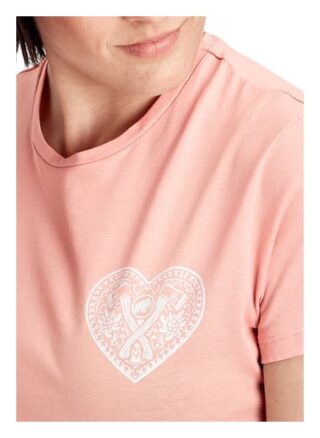 mammut Seile T-Shirts Damen, Rot
