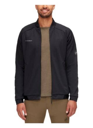 mammut Tech Sweatjacke Herren, Schwarz