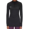mammut Trift Half Zip Longsleeve Damen, Schwarz