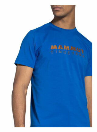 mammut Trovat T-Shirt Herren, Blau