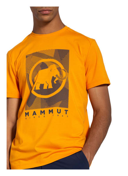 mammut Trovat T-Shirt Herren, Gelb