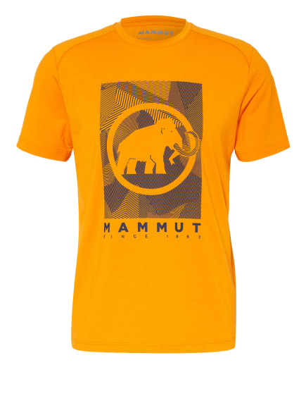 mammut Trovat T-Shirt Herren, Gelb