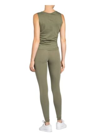 mandala Tanktop Top Damen, Grün