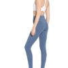 mandala Tights Space Leggings Damen, Blau