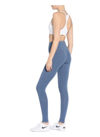 mandala Tights Space Leggings Damen, Blau