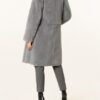 manzoni 24 Lammfellmantel Damen, Grau