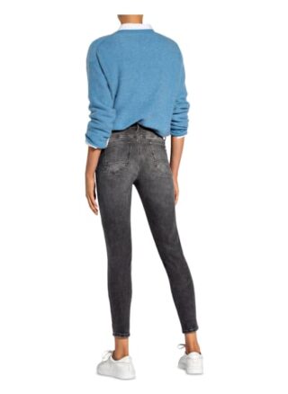 mavi Adriana 7/8 Skinny Jeans Damen, Grau
