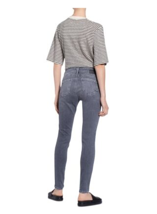 mavi Adriana Skinny Jeans Damen, Grau