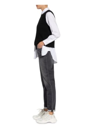mavi Jeans Georgia Straight Leg Jeans Damen, Grau