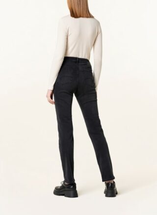 mavi Jeans Kendra Straight Leg Jeans Damen, Schwarz