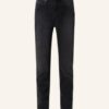 mavi Jeans Kendra Straight Leg Jeans Damen, Schwarz