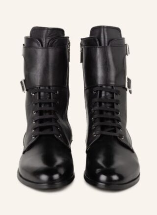 melvin & hamilton Susan 90 Schnürstiefeletten Damen, Schwarz