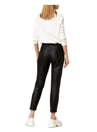 monari 7/8-Lederhose Damen, Schwarz