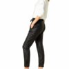 monari 7/8-Lederhose Damen, Schwarz