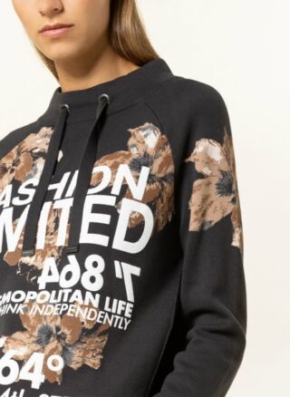 monari Hoodie Damen, Schwarz