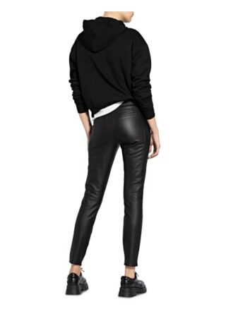 monari Lederhose Damen, Schwarz