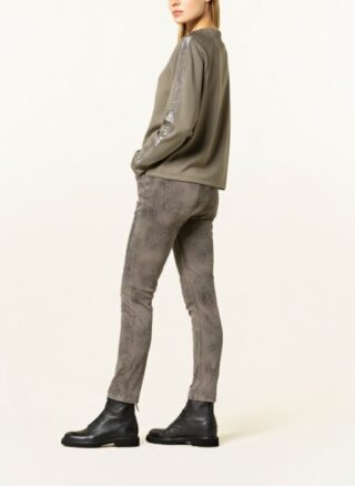 monari Skinny Jeans Damen, Grün