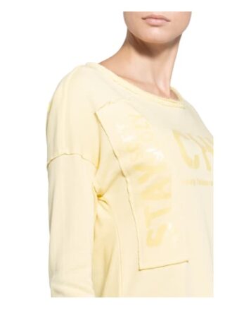 monari Sweatshirt Damen, Gelb
