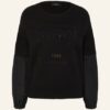 monari Sweatshirt Damen, Schwarz