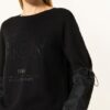 monari Sweatshirt Damen, Schwarz