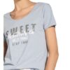 monari T-Shirts Damen, Blau