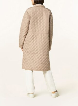 moss copenhagen Jullie Deya Steppmantel Damen, Beige