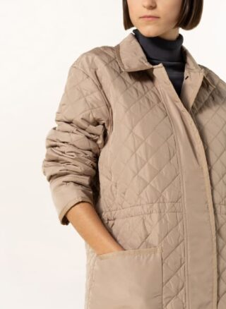 moss copenhagen Jullie Deya Steppmantel Damen, Beige