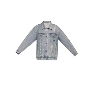 myMo 12316552 Jeansjacke Damen, Blau