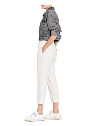 ottod'ame Cigarettenhose Damen, Beige