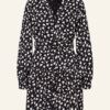 pinko Bartok Hemdblusenkleid Damen, Schwarz