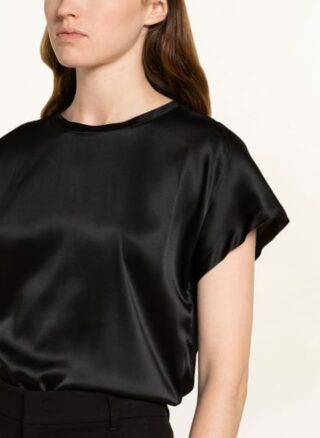 pinko Farida Blusenshirt Damen, Schwarz