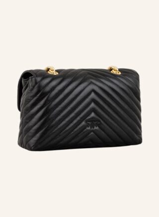 pinko Lady Love Umhängetasche Damen, Schwarz