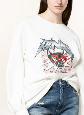 pinko Sweatshirt Damen, Weiß